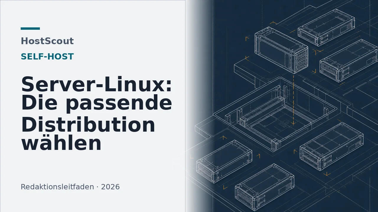 Technische Blaupause zur Auswahl einer Linux-Distribution für Server