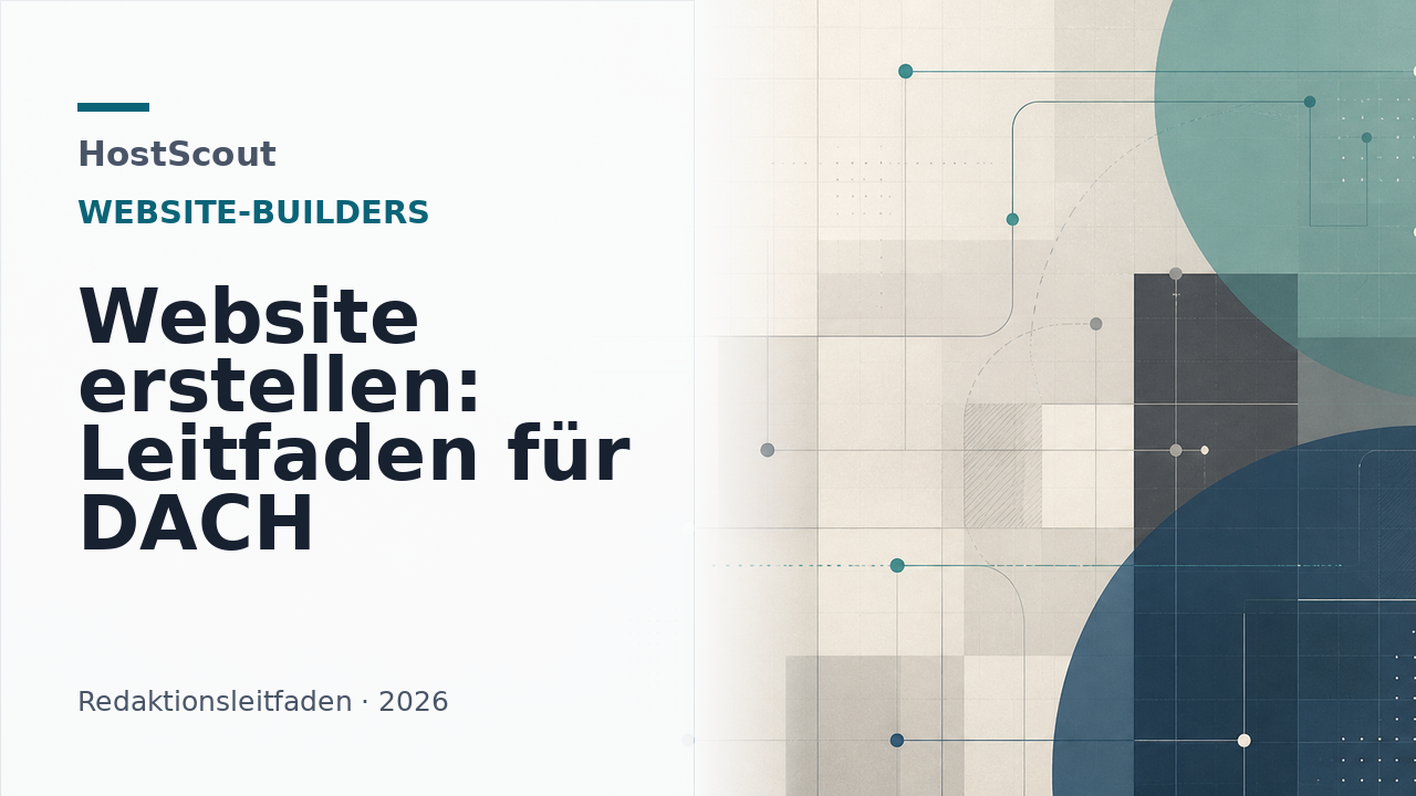 HostScout Titelbild zum Leitfaden Website erstellen