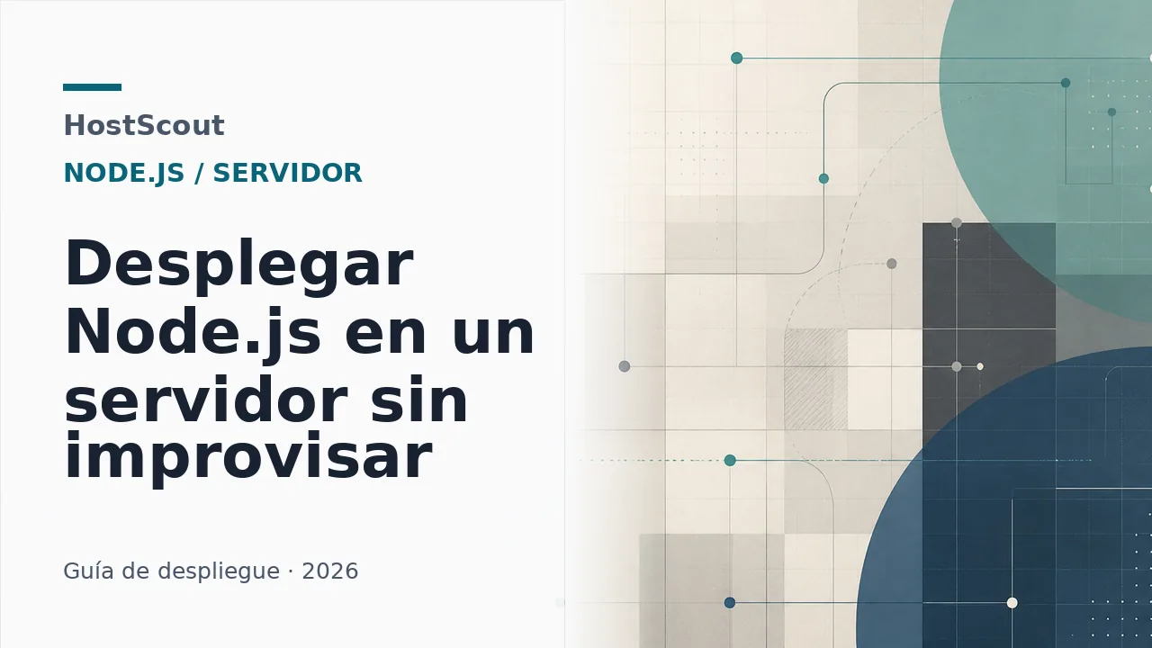 Flujo de despliegue de una aplicación Node.js desde una release verificada hasta systemd y nginx