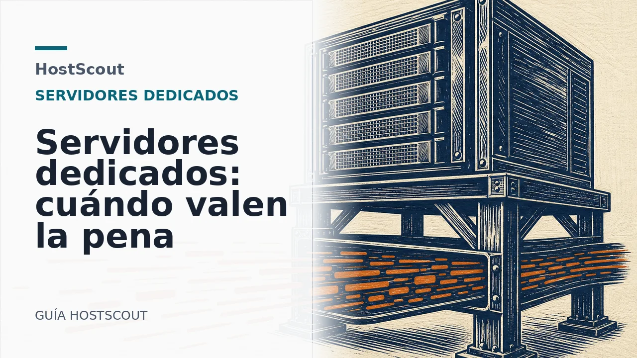 Estructura de un servidor dedicado bajo una carga de trabajo constante.