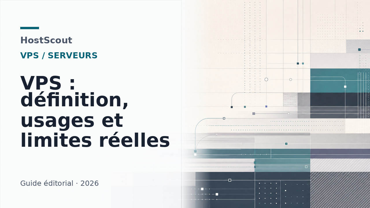 Illustration HostScout d’un serveur virtuel privé et de ses ressources isolées