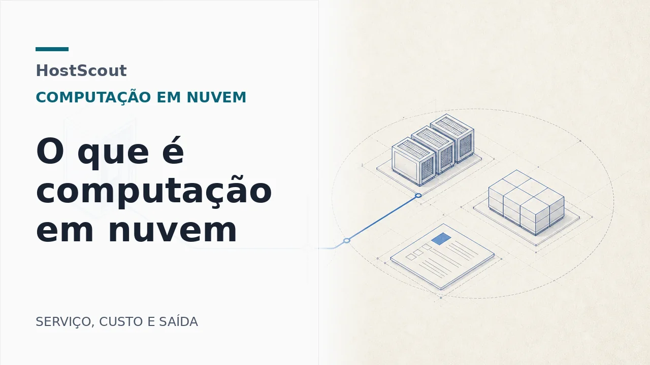 Rota técnica entre infraestrutura local, recursos compartilhados e uma fronteira contratual