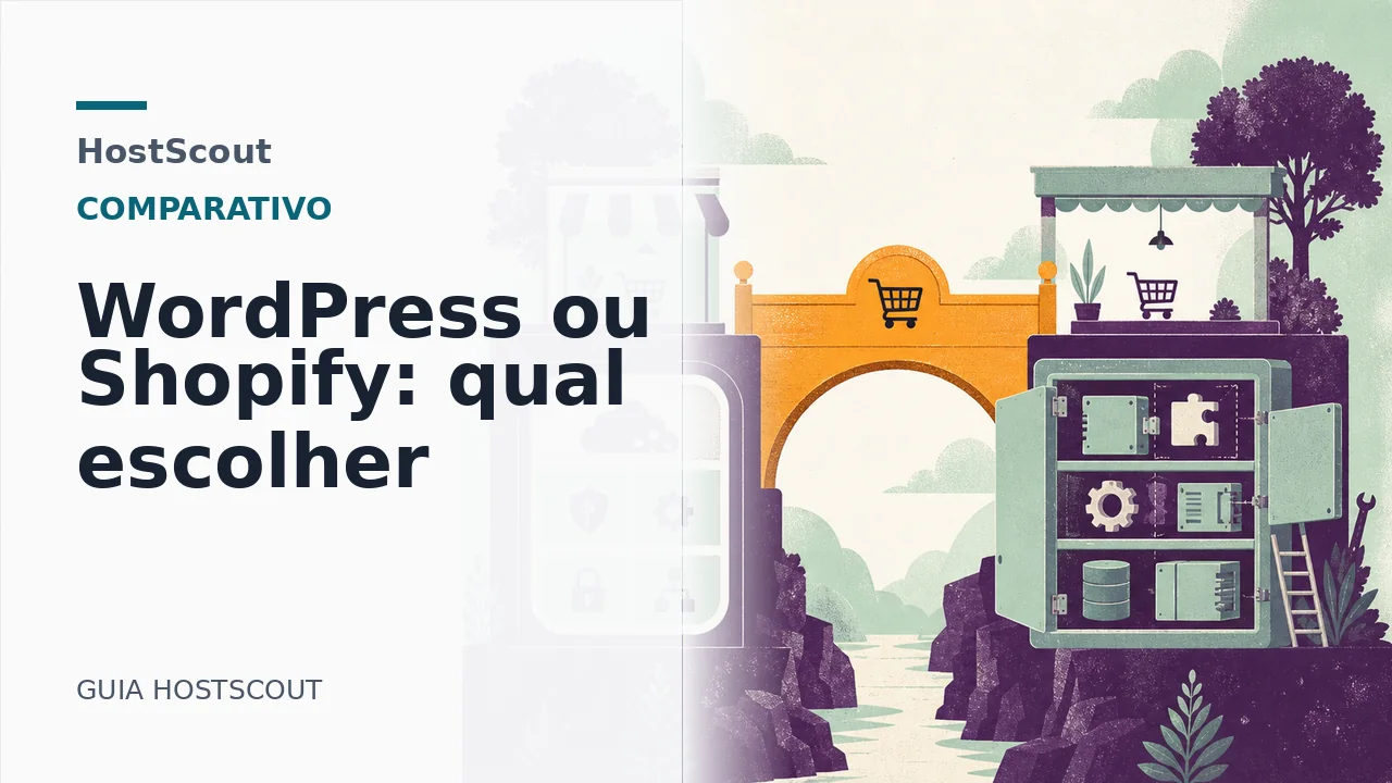 Duas estruturas de loja virtual sustentam o mesmo caminho de checkout